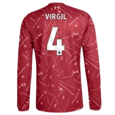 Koszulka Piłkarska Liverpool FC Virgil van Dijk #4 2026-27 Domowa Męska Długi Rękaw