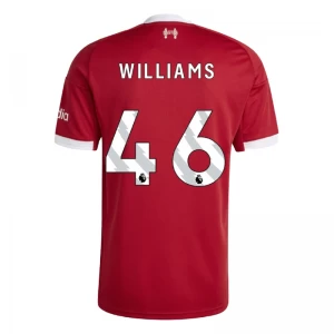 Koszulka Piłkarska Liverpool FC Williams #46 2025-26 Domowa Męska
