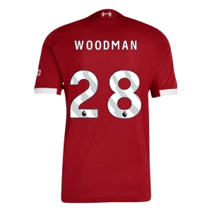 Koszulka Piłkarska Liverpool FC Woodman #28 2025-26 Domowa Męska