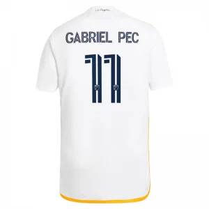 Koszulka Piłkarska Los Angeles Galaxy Gabriel Pec #11 2024-25 Domowa Męska