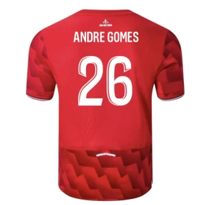 Koszulka Piłkarska LOSC Lille Andre Gomes #26 2025-26 Domowa Męska