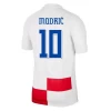 Koszulka Piłkarska Luka Modrić #10 Chorwacja Mistrzostwa Europy 2024 Domowa Męska