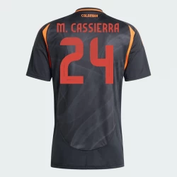 Koszulka Piłkarska M. Cassierra #24 Kolumbia Copa America 2024 Wyjazdowa Męska