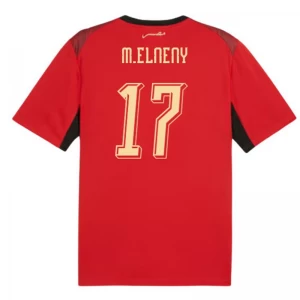 Koszulka Piłkarska M. Elneny #17 Egypt Mistrzostwa Świata 2026 Domowa Męska