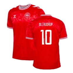 Koszulka Piłkarska M.Laudrup #10 Dania Mistrzostwa Europy 2024 Domowa Męska