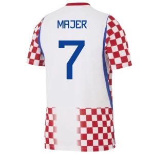 Koszulka Piłkarska Majer #7 Chorwacja Mistrzostwa Świata 2026 Domowa Męska