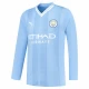 Koszulka Piłkarska Manchester City Stones #5 2023-24 Domowa Męska Długi Rękaw