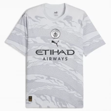 Koszulka Piłkarska Manchester City 2024-25 Dragon Domowa Męska