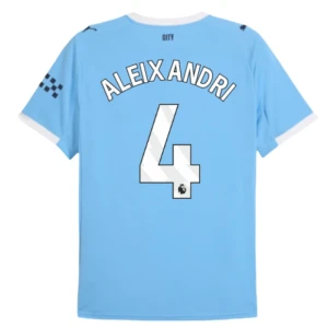Koszulka Piłkarska Manchester City Aleixandri #4 2025-26 Domowa Męska