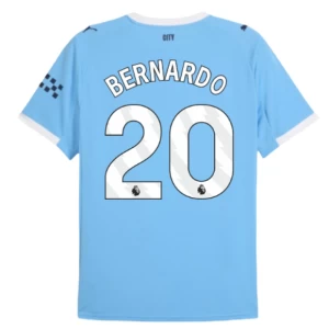 Koszulka Piłkarska Manchester City Bernardo Silva #20 2025-26 Domowa Męska