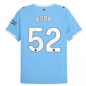 Koszulka Piłkarska Manchester City Bobb #52 2025-26 Domowa Męska