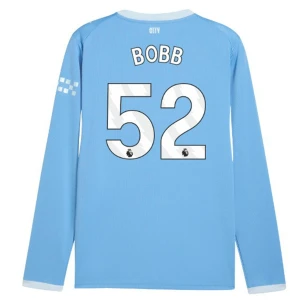 Koszulka Piłkarska Manchester City Bobb #52 2026-27 Domowa Męska Długi Rękaw