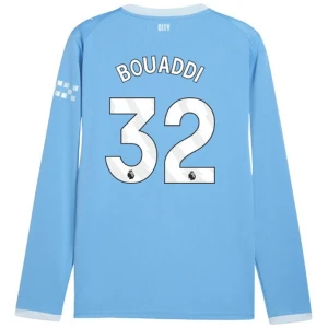 Koszulka Piłkarska Manchester City Bouaddi #32 2026-27 Domowa Męska Długi Rękaw