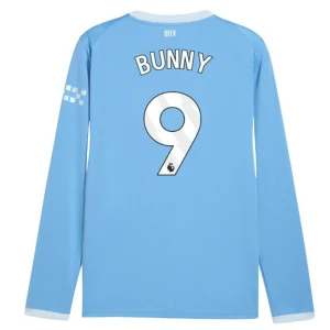 Koszulka Piłkarska Manchester City Bunny #9 2026-27 Domowa Męska Długi Rękaw
