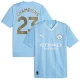 Koszulka Piłkarska Manchester City Champions #23 2023-24 Domowa Męska