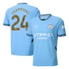 Koszulka Piłkarska Manchester City Champions #24 2024-25 Domowa Męska