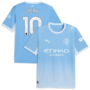 Koszulka Piłkarska Manchester City Cherki #10 2026-27 Domowa Męska