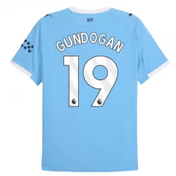 Koszulka Piłkarska Manchester City Gundogan #19 2025-26 Domowa Męska