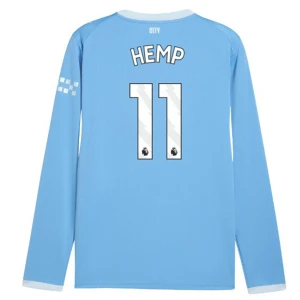 Koszulka Piłkarska Manchester City Hemp #11 2026-27 Domowa Męska Długi Rękaw