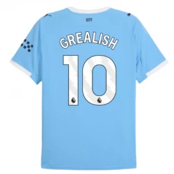 Koszulka Piłkarska Manchester City Jack Grealish #10 2025-26 Domowa Męska