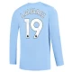 Koszulka Piłkarska Manchester City Julián Álvarez #19 2023-24 Domowa Męska Długi Rękaw