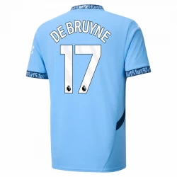 Koszulka Piłkarska Manchester City Kevin De Bruyne #17 2024-25 Domowa Męska