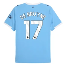 Koszulka Piłkarska Manchester City Kevin De Bruyne #17 2025-26 Domowa Męska