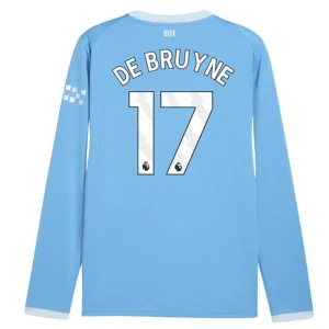 Koszulka Piłkarska Manchester City Kevin De Bruyne #17 2026-27 Domowa Męska Długi Rękaw