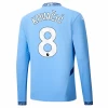 Koszulka Piłkarska Manchester City Kovacic #8 2024-25 Domowa Męska Długi Rękaw
