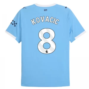 Koszulka Piłkarska Manchester City Kovacic #8 2025-26 Domowa Męska