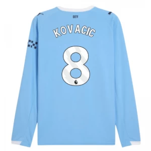 Koszulka Piłkarska Manchester City Kovacic #8 2025-26 Domowa Męska Długi Rękaw