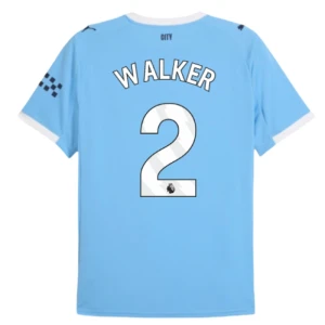 Koszulka Piłkarska Manchester City Kyle Walker #2 2025-26 Domowa Męska