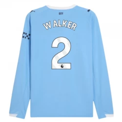 Koszulka Piłkarska Manchester City Kyle Walker #2 2025-26 Domowa Męska Długi Rękaw