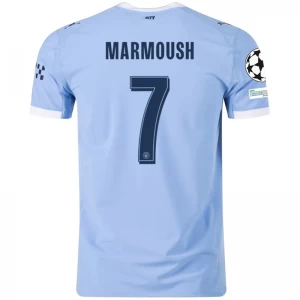 Koszulka Piłkarska Manchester City Marmoush #7 2025-26 Champions League Domowa Męska