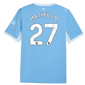 Koszulka Piłkarska Manchester City Matheus N. #27 2026-27 Domowa Męska