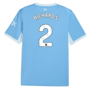 Koszulka Piłkarska Manchester City Richards #2 2026-27 Domowa Męska
