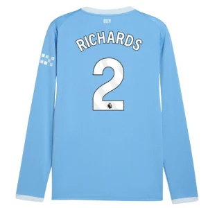 Koszulka Piłkarska Manchester City Richards #2 2026-27 Domowa Męska Długi Rękaw