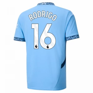 Koszulka Piłkarska Manchester City Rodrigo #16 2024-25 Domowa Męska