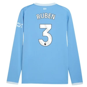 Koszulka Piłkarska Manchester City Ruben #3 2026-27 Domowa Męska Długi Rękaw