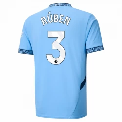 Koszulka Piłkarska Manchester City Rúben Dias #3 2024-25 Domowa Męska