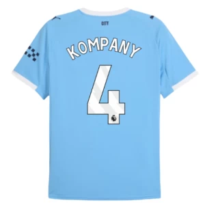 Koszulka Piłkarska Manchester City Vincent Kompany #4 2025-26 Domowa Męska