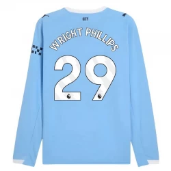 Koszulka Piłkarska Manchester City Wright Phillips #29 2025-26 Domowa Męska Długi Rękaw