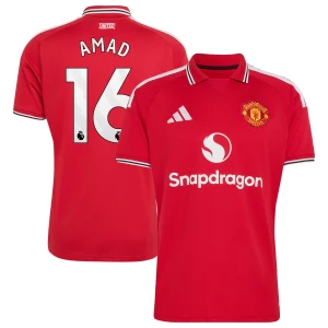 Koszulka Piłkarska Manchester United Amad #16 2026-27 Domowa Męska