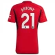 Koszulka Piłkarska Manchester United Antony #21 2023-24 Domowa Męska
