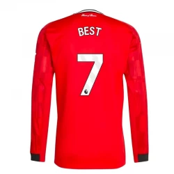 Koszulka Piłkarska Manchester United Best #7 2025-26 Domowa Męska Długi Rękaw