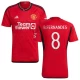 Koszulka Piłkarska Manchester United Bruno Fernandes #8 2023-24 UCL Domowa Męska