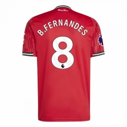 Koszulka Piłkarska Manchester United Bruno Fernandes #8 2025-26 Domowa Męska