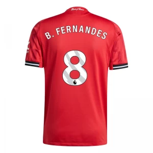 Koszulka Piłkarska Manchester United Bruno Fernandes #8 2025-26 Domowa Męska