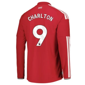 Koszulka Piłkarska Manchester United Charlton #9 2026-27 Domowa Męska Długi Rękaw