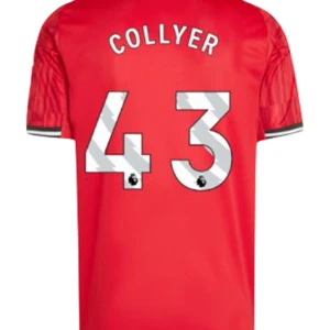 Koszulka Piłkarska Manchester United Collyer #43 2025-26 Domowa Męska